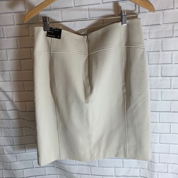 Express Off White High Waist Pencil Skirt Sz 12 - Picture 2 of 10